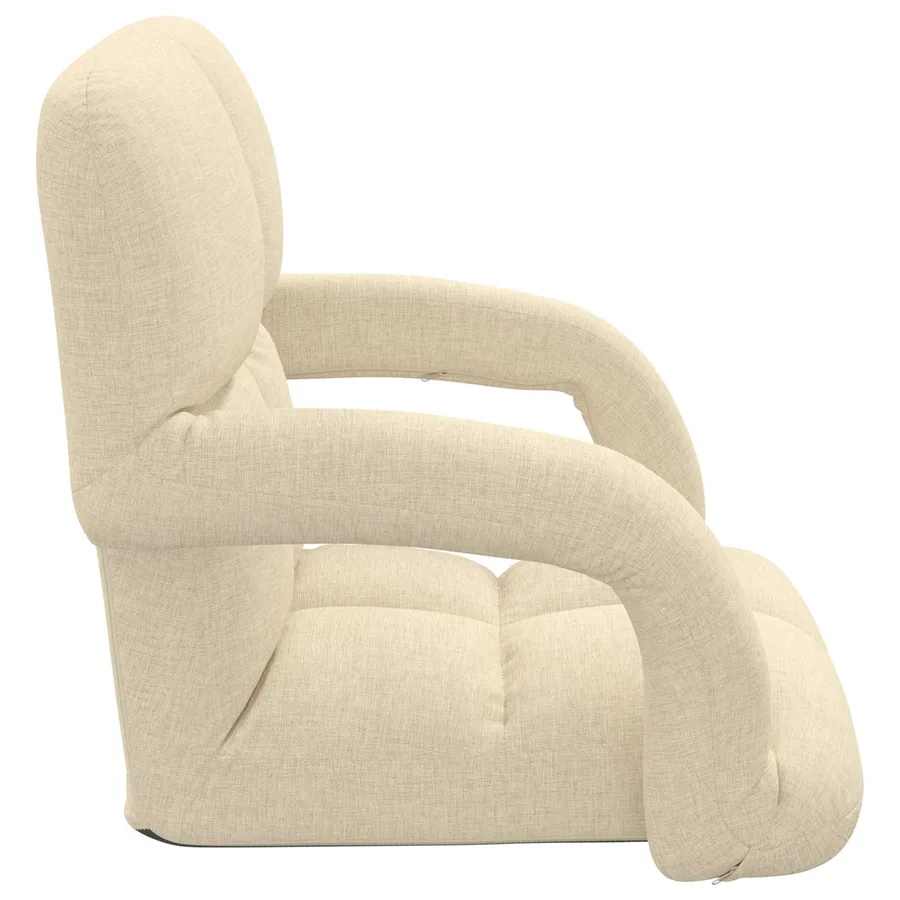 Chaise de sol réglable avec accoudoir - 5