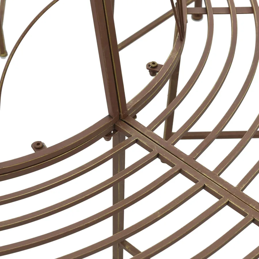 Banc d'Arbre 8-Nombre de places Ø 160 x 89 cm Acier - 3