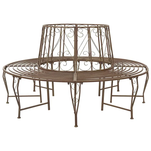 Banc d'Arbre 8-Nombre de places Ø 160 x 89 cm Acier