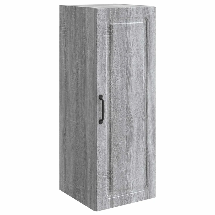 Armoire Murale Sonoma gris 33 x 34,5 x 90 cm Bois d'ingénierie - 2