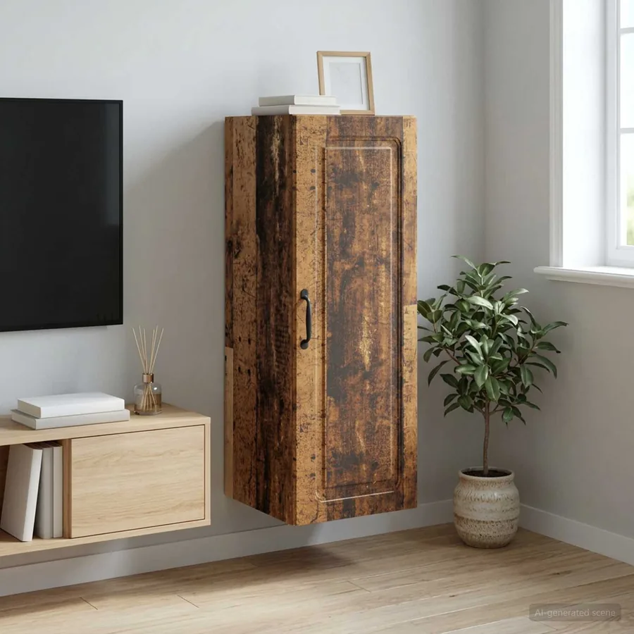 Armoire Murale Bois ancien 33 x 34,5 x 90 cm Bois d'ingénierie