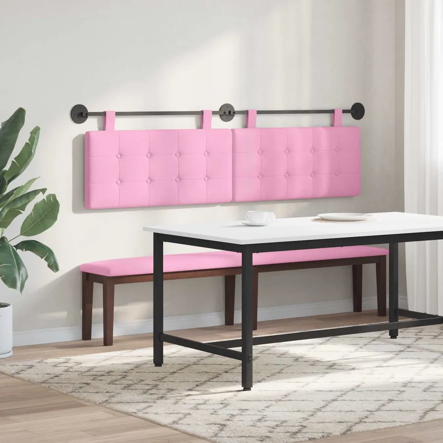 Tête de lit suspendue tissu - 4