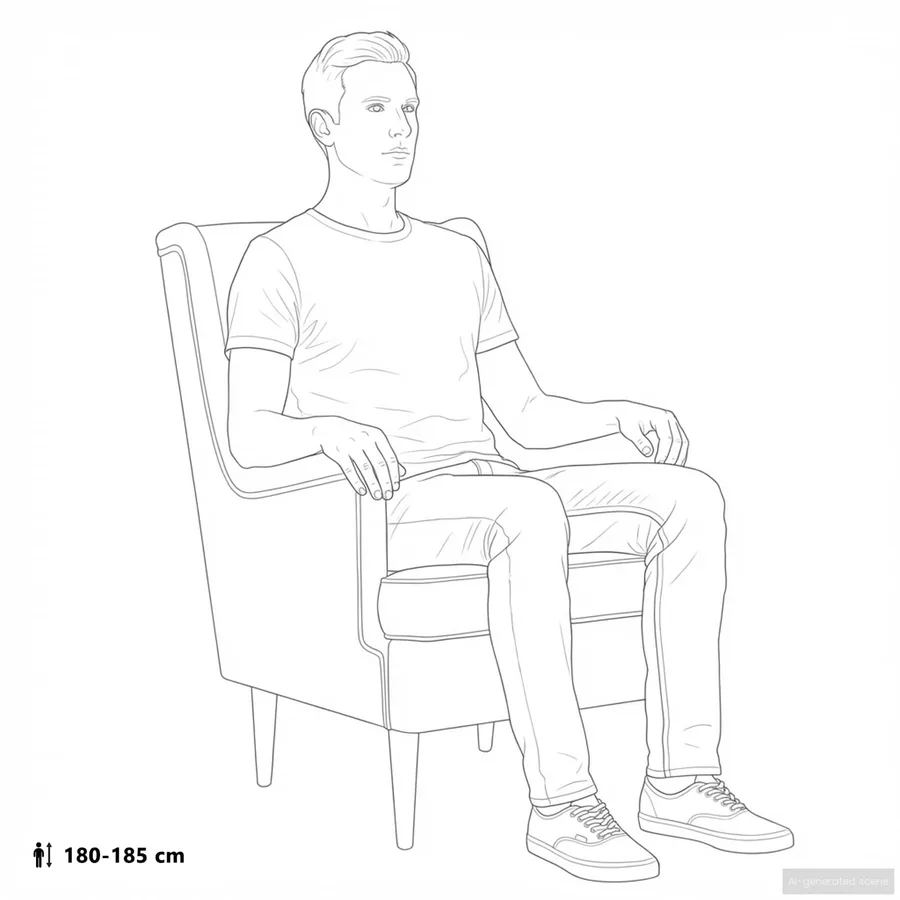 Fauteuil Crème Bouclé - 11