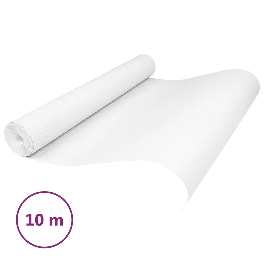 Papier peint 3D Solide Beige clair 10 x 0,53 m Tissu non tissé - 2