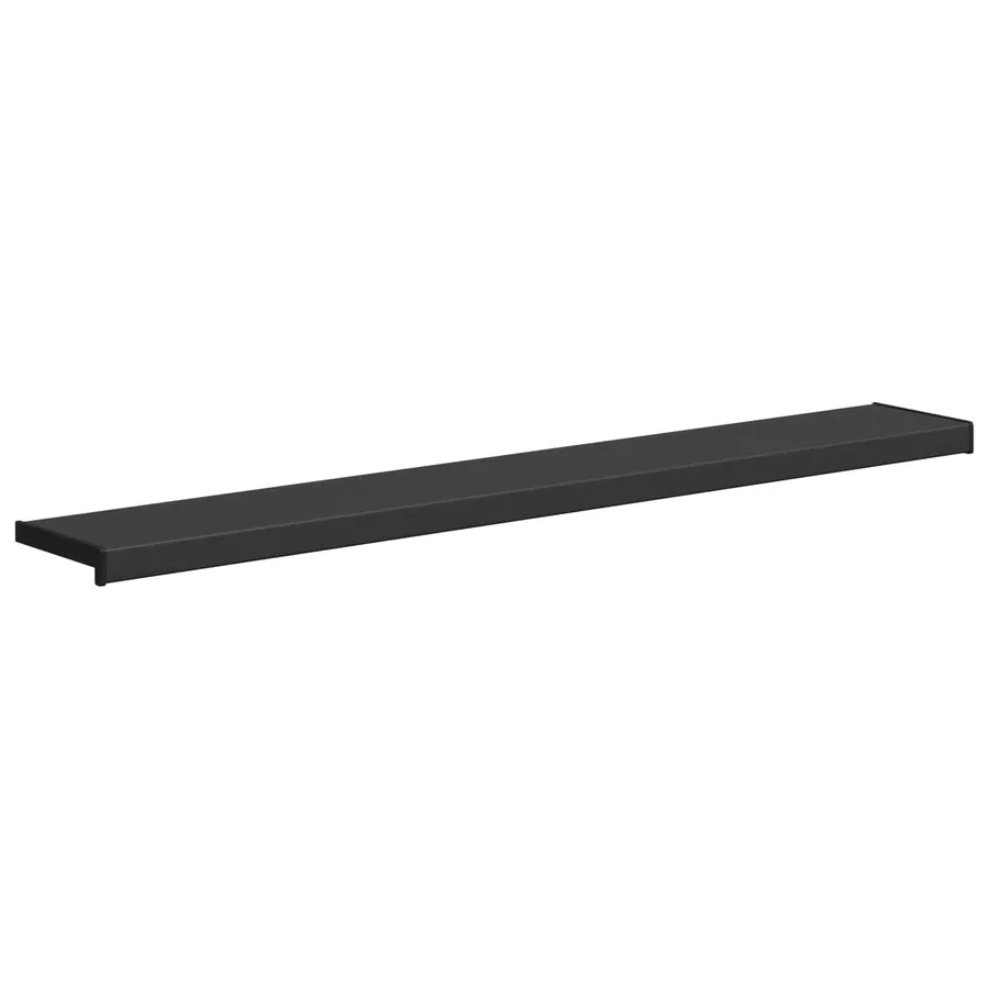 Appui de fenêtre Noir avec grain de bois 120 x 25 x 4,5 cm PVC - 3