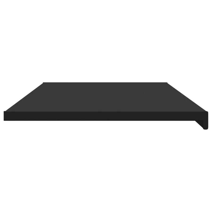 Appui de fenêtre Noir avec grain de bois 160 x 50 x 4,5 cm PVC - 6