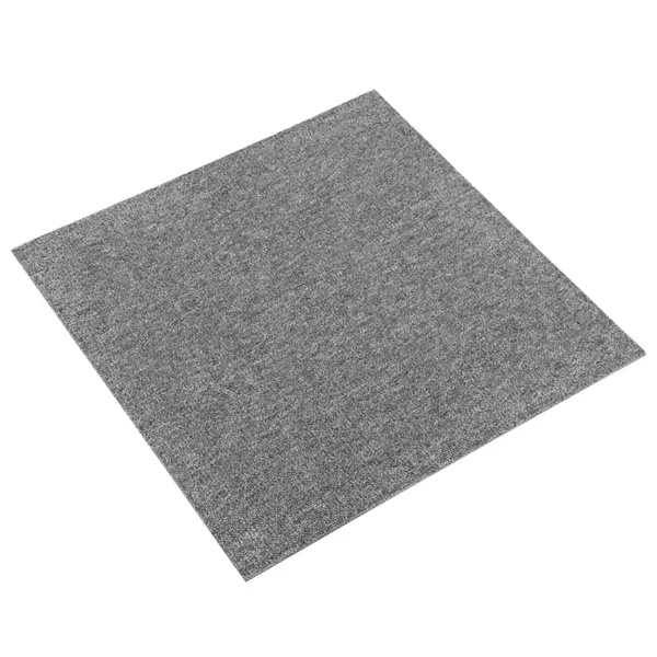 Tapis 20 pcs Gris 50 x 50 cm 100% Polypropylène