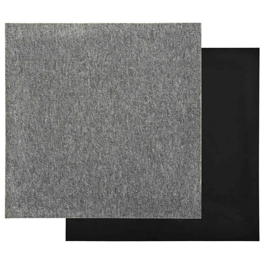 Tapis 20 pcs Gris 50 x 50 cm 100% Polypropylène - 3