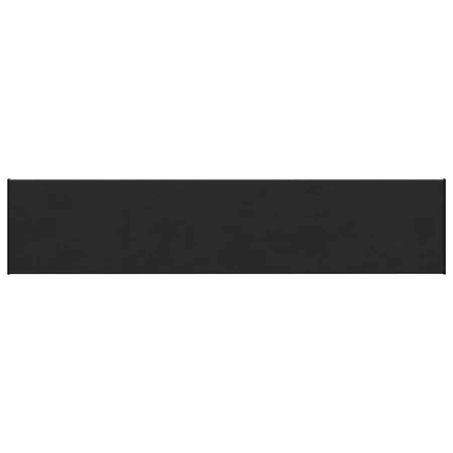 Appui de fenêtre Noir avec grain de bois 140 x 35 x 4,5 cm PVC - 2