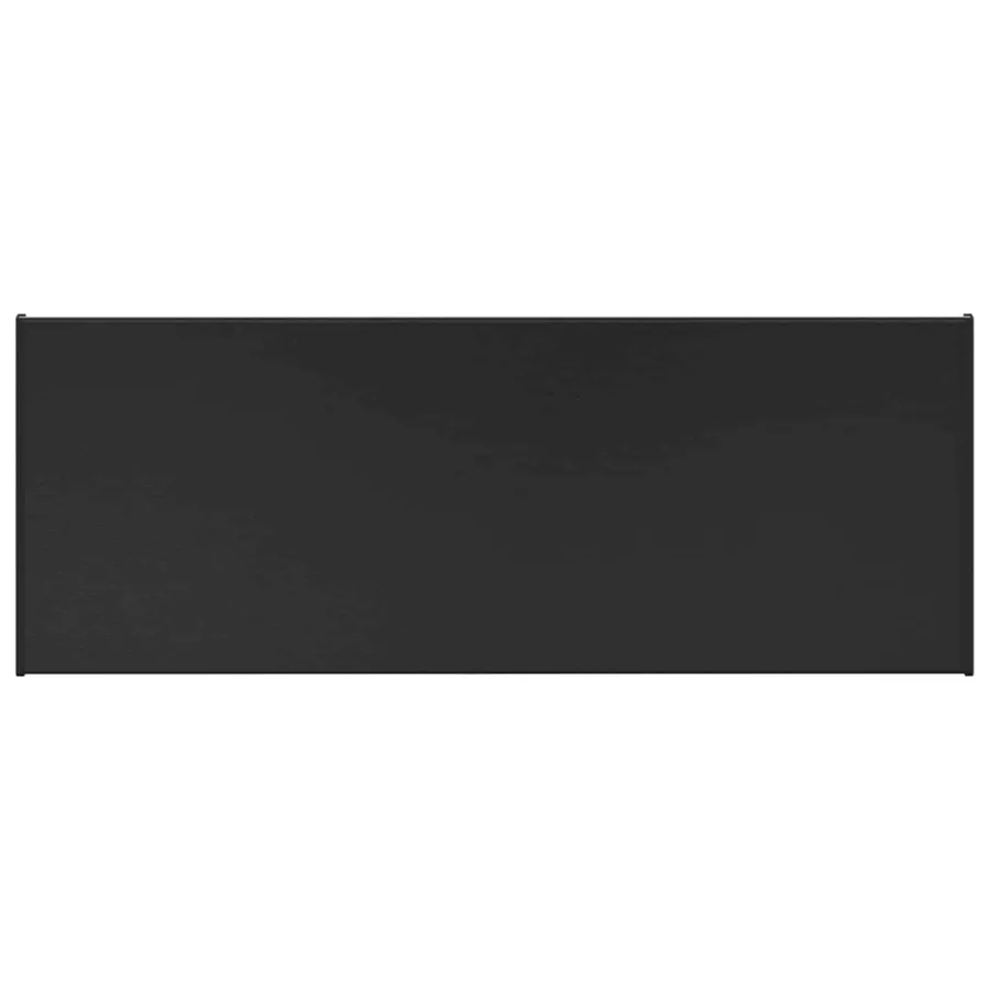 Appui de fenêtre Noir avec grain de bois 100 x 35 x 4,5 cm PVC - 7