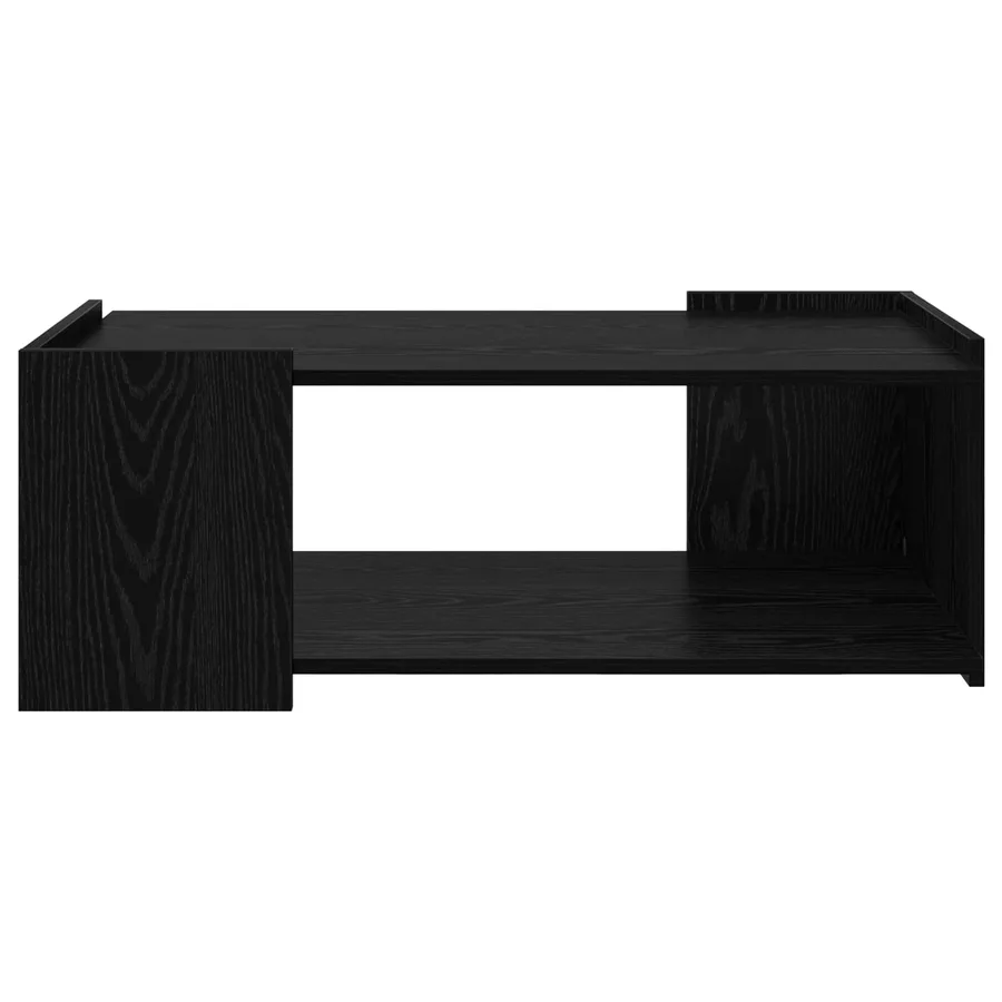 Table basse Chêne noir 90 x 50 x 33 cm Bois d'ingénierie - 5