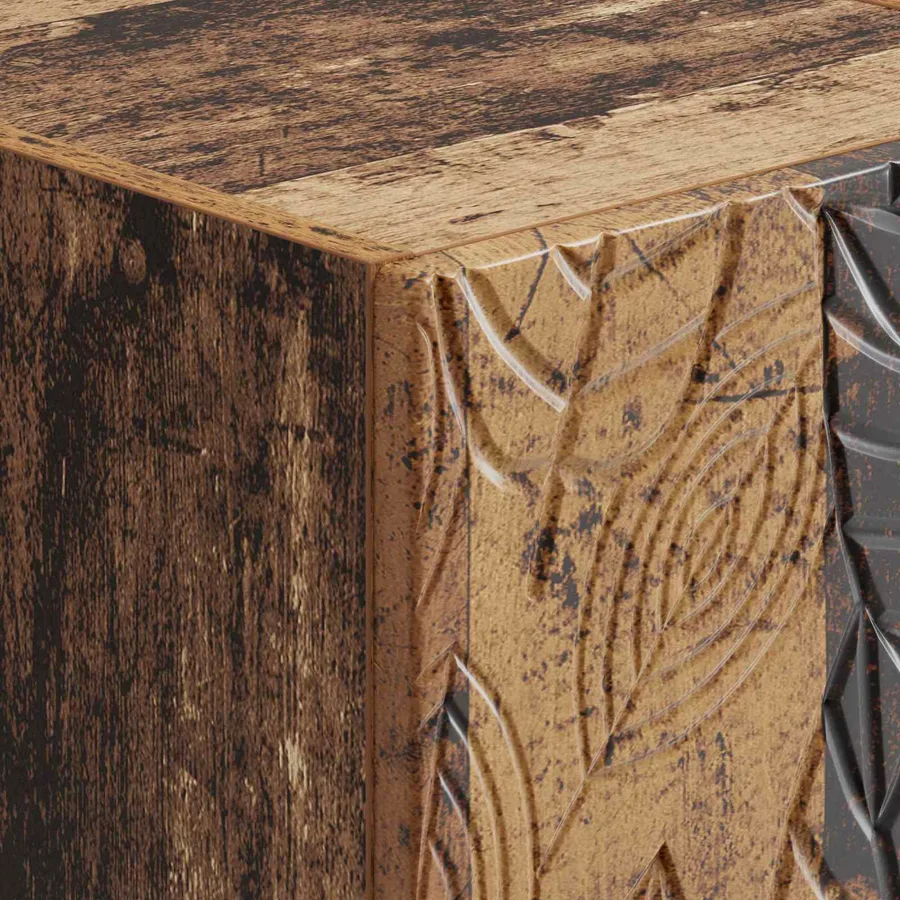 Table d'appoint murale Bois ancien 87,5 x 34,5 x 17 cm - 7