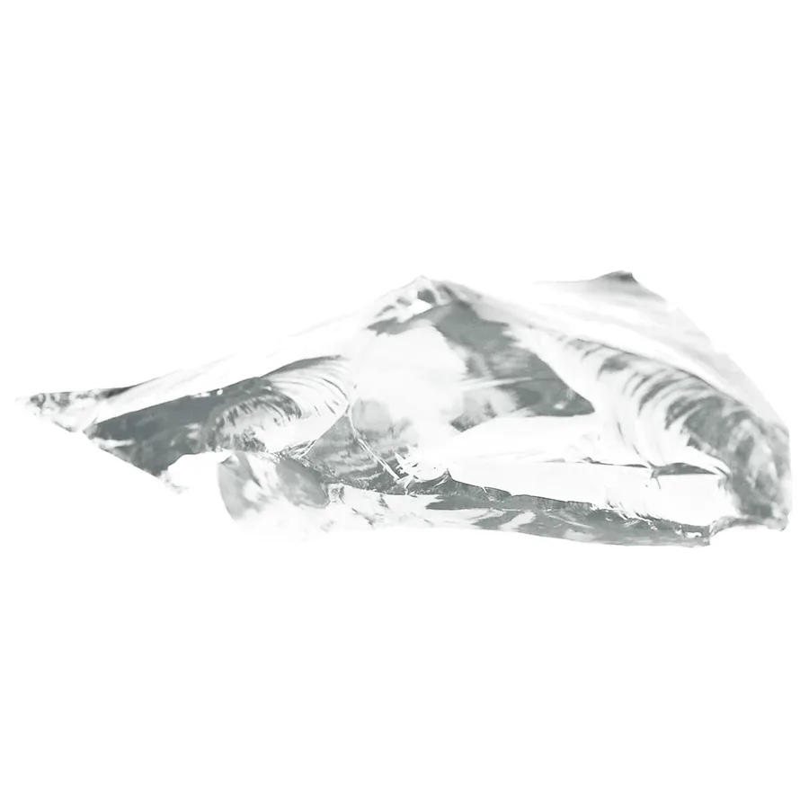 Pierres de Jardin Blanc 12 cm Verre - 7