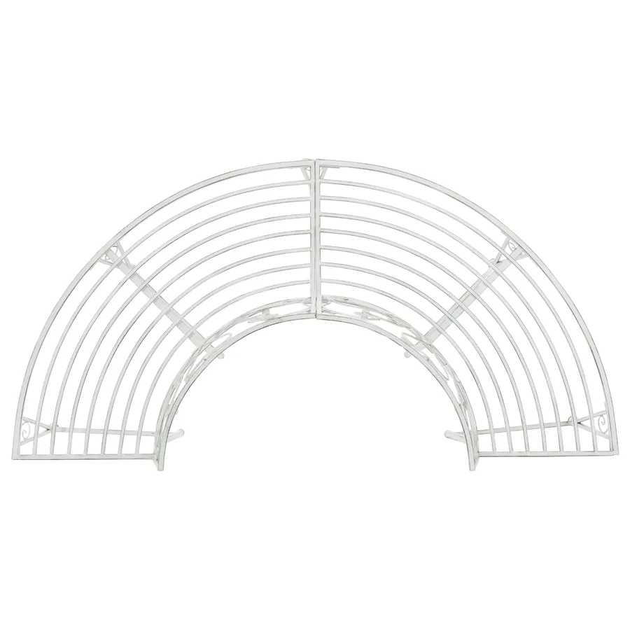Banc d'Arbre 4-Nombre de places 160 x 80 x 89 cm Acier - 2