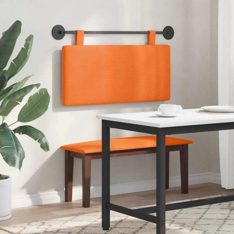 Tête de lit suspendue Tissu en velours côtelé - 4