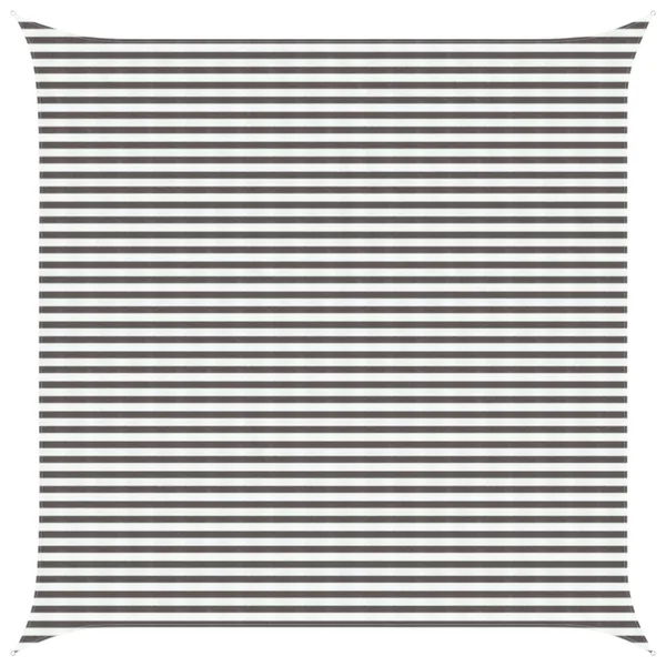 Voile d'ombre Gris clair et blanc 4,5 x 4,5 m HDPE