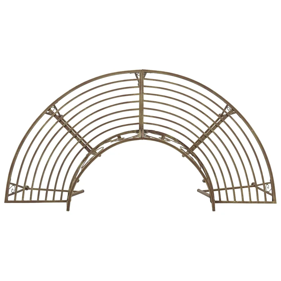 Banc d'Arbre 4-Nombre de places 160 x 80 x 89 cm Acier - 2