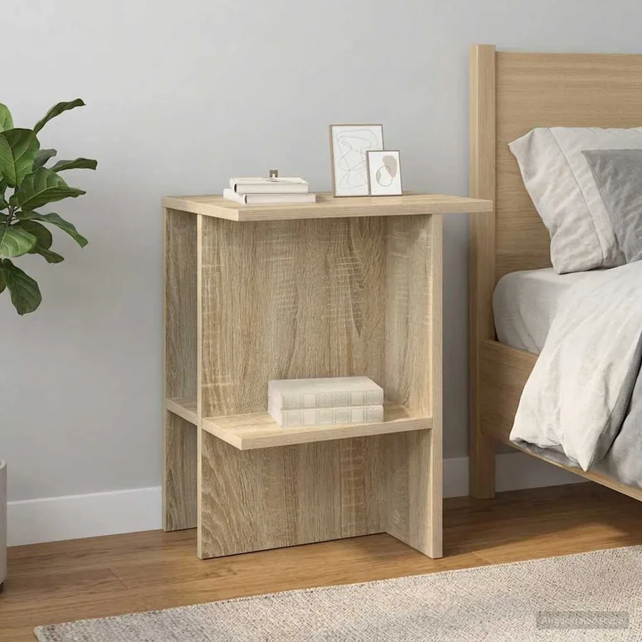 Table basse 2 pcs Chêne Sonoma 40 x 30 x 49 cm