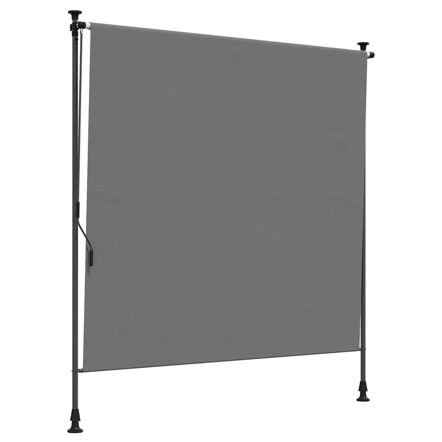 Store Roulant Extérieur Gris clair 100 x 270 cm - 2