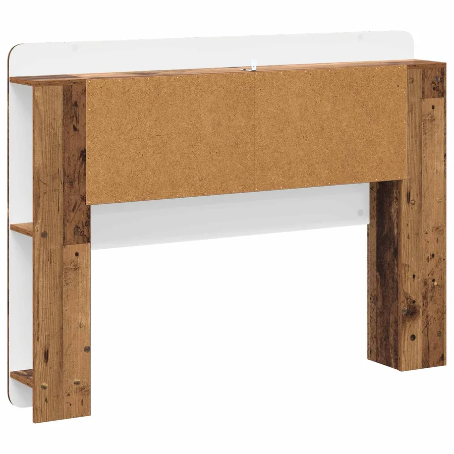 Cabinet de Tête de Lit Bois ancien Bois d’ingénierie - 7