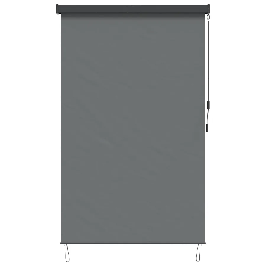 Store enrouleur Gris clair 120 x 250 cm Tissu et Aluminium - 4