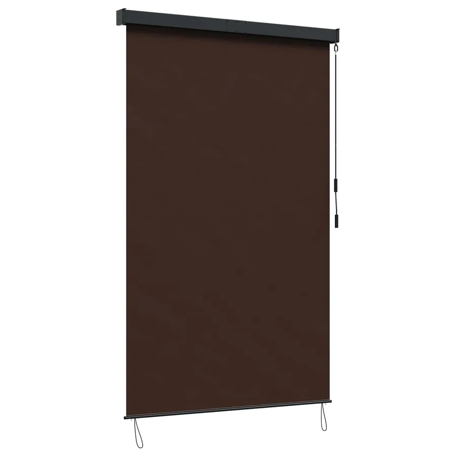 Store enrouleur Marron 80 x 250 cm Tissu et Aluminium - 2