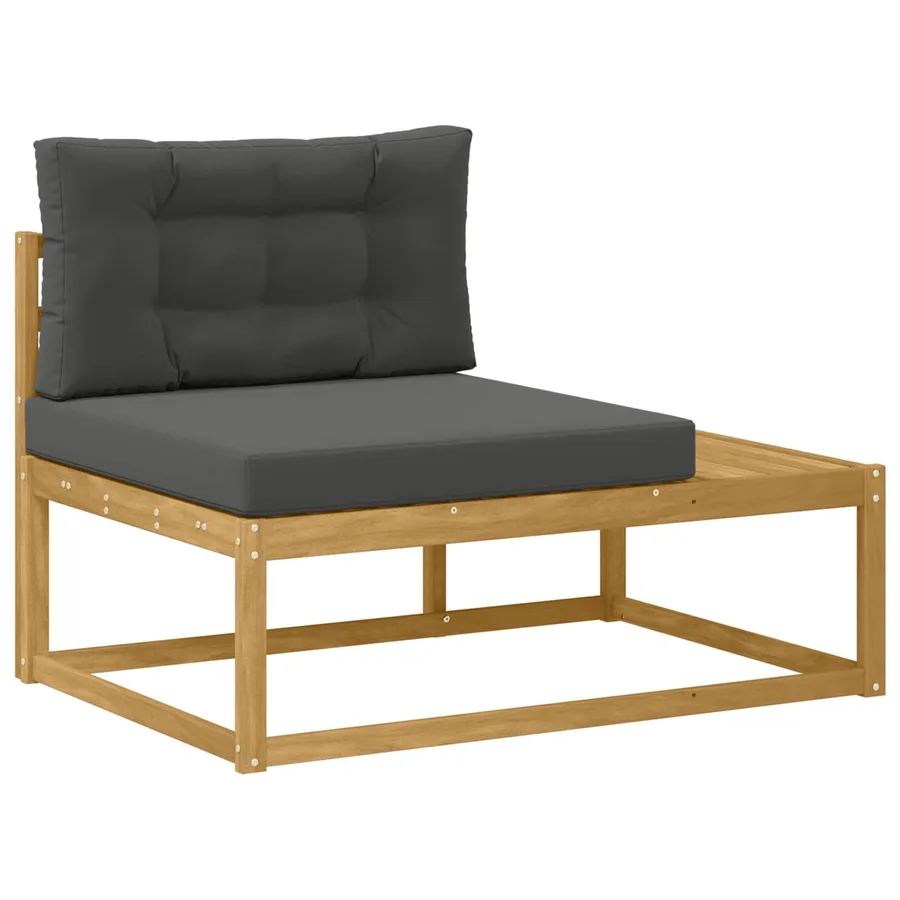 Ensemble de canapés d'extérieur Blanc 230,5 x 83 x 73 cm - 3