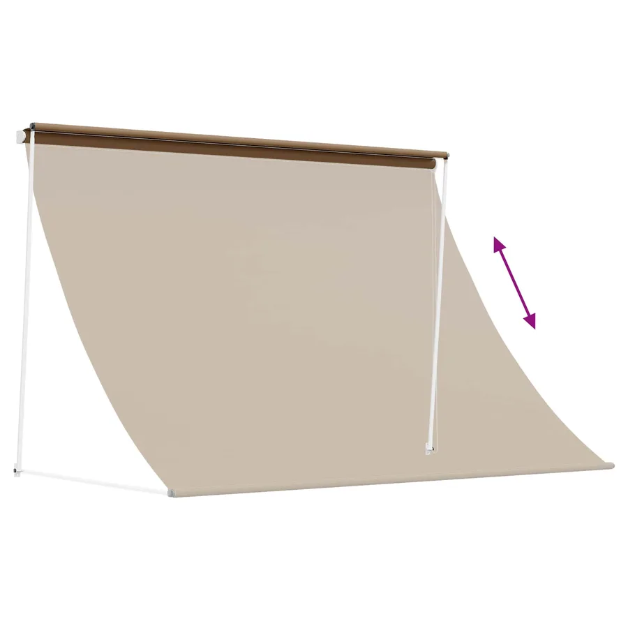 Auvent Beige 300 x 150 cm - 5