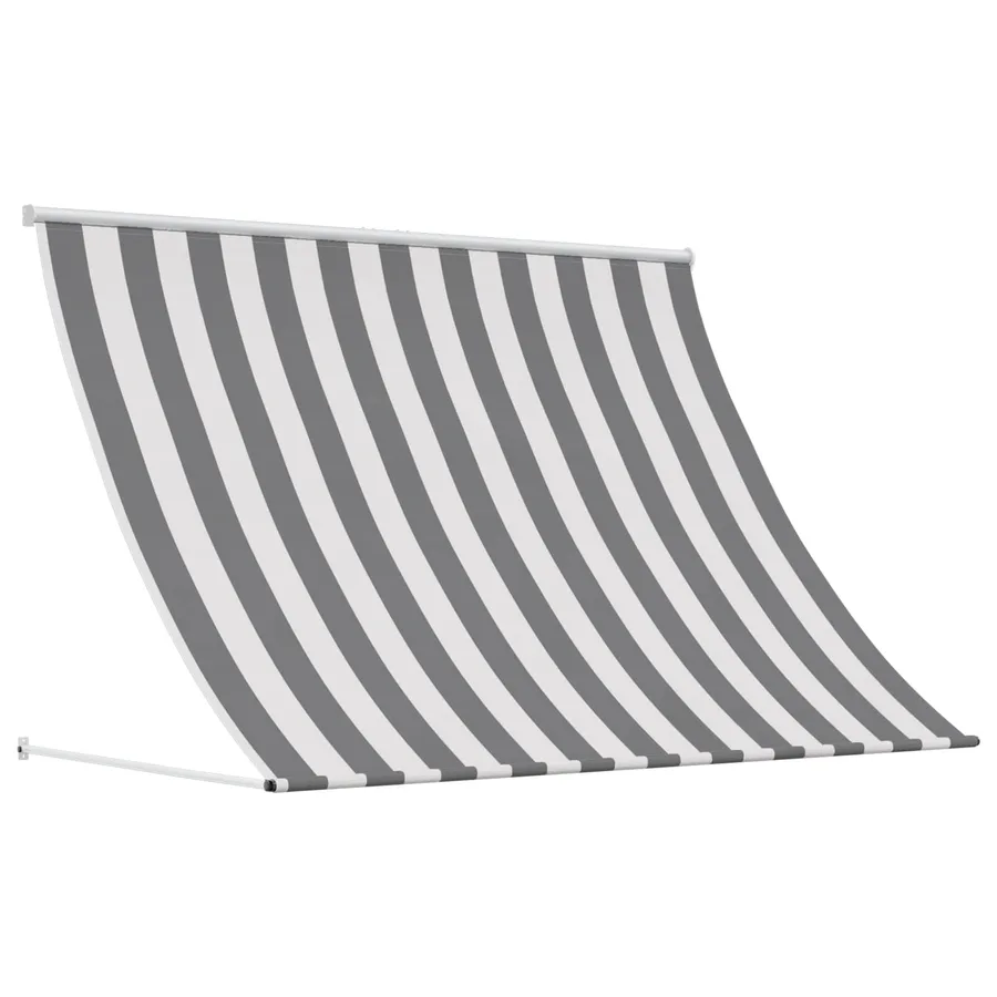 Auvent Anthracite et blanc 200 x 150 cm - 2