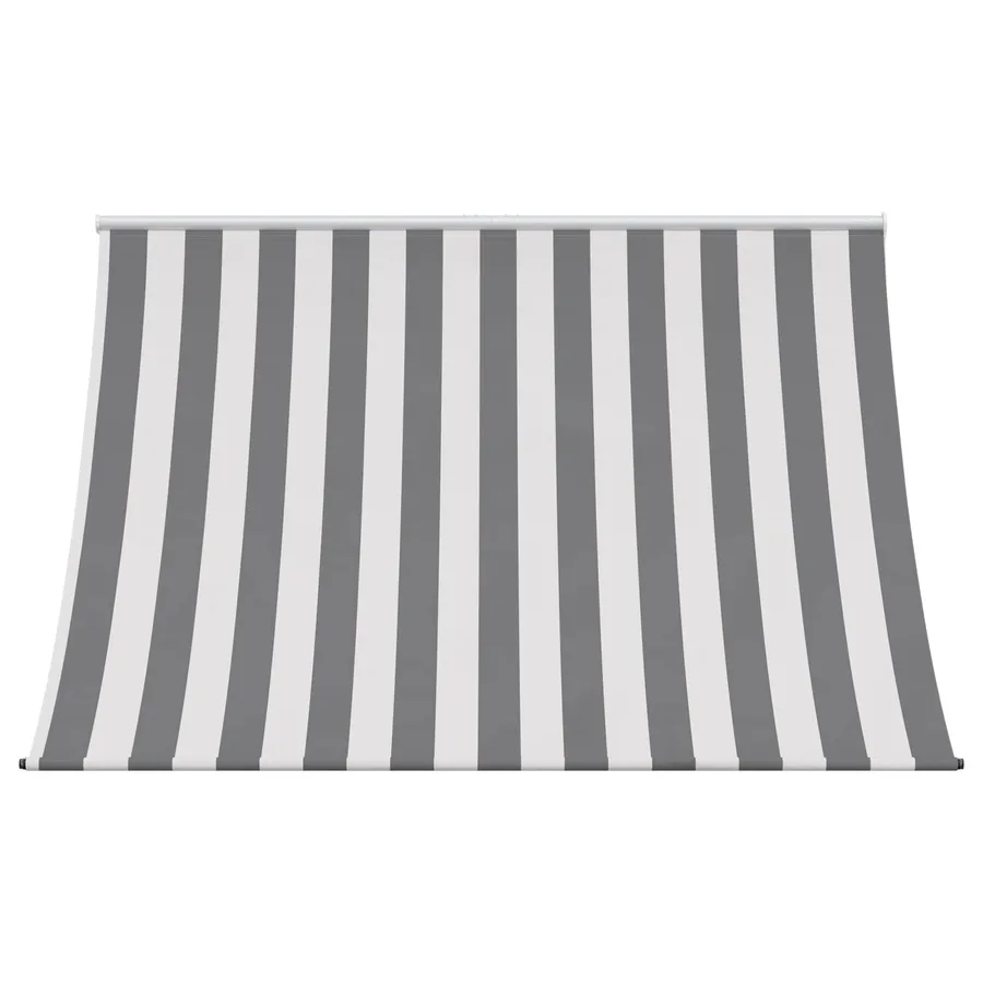 Auvent Anthracite et blanc 200 x 150 cm - 3