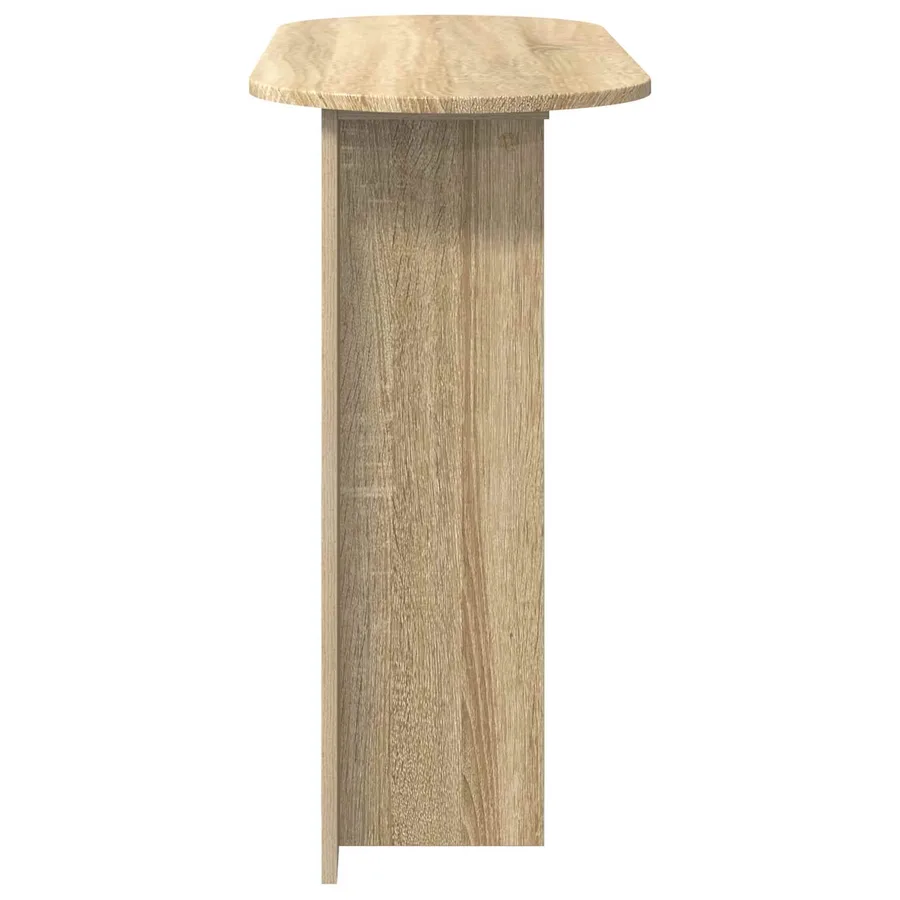 Table console Chêne Sonoma 100 x 39,5 x 75 cm Bois d'ingénierie - 6