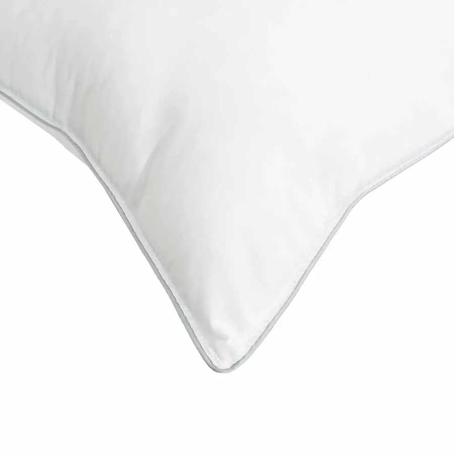 Ensemble de Duvet Blanc 260 x 240 cm Polyester, Bambou - 5