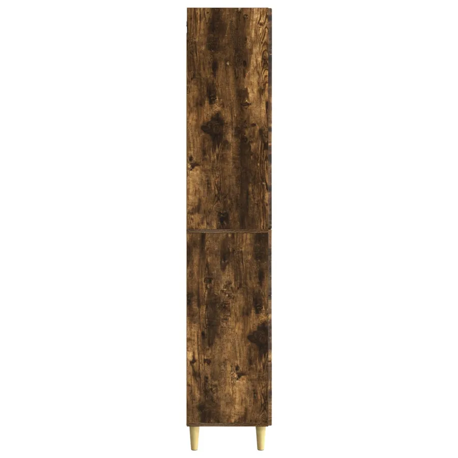 Ensemble de Meubles 2 pcs Chêne fumé 66 x 34,5 x 90 cm - 6