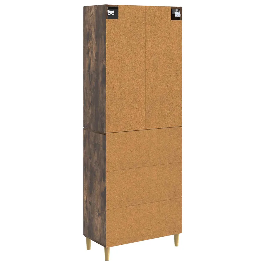 Ensemble de Meubles 2 pcs Chêne fumé 66 x 34,5 x 90 cm - 7