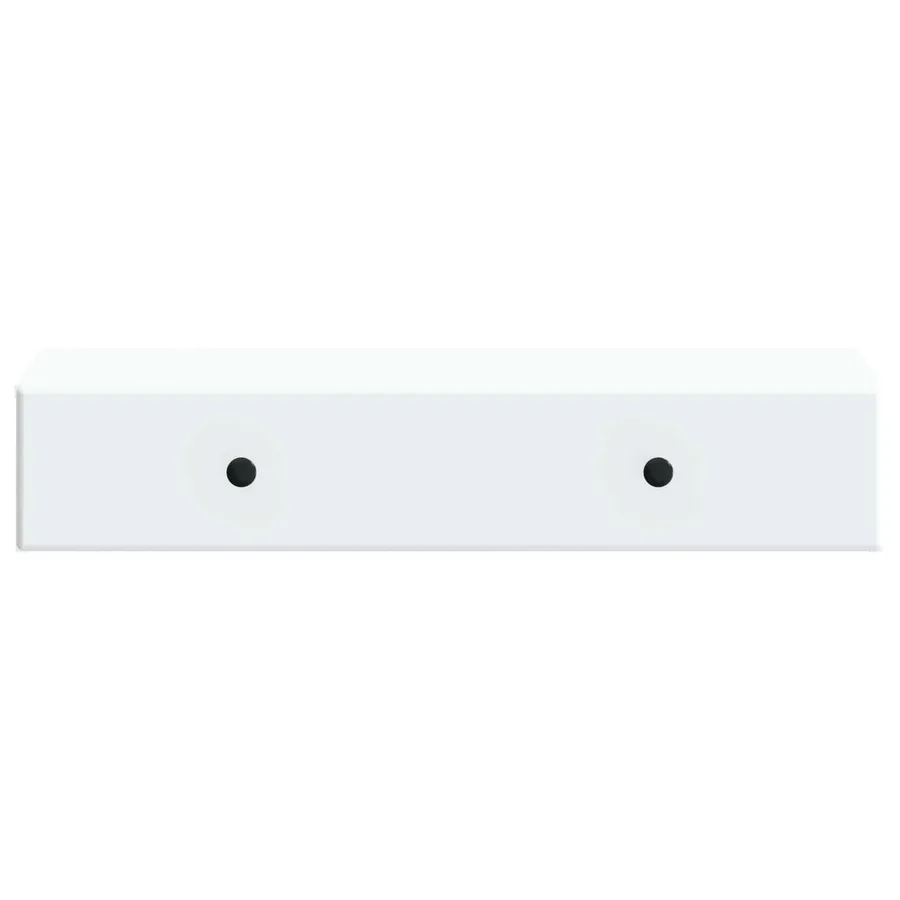 Table d'appoint murale Blanc 87,5 x 34,5 x 17 cm - 5