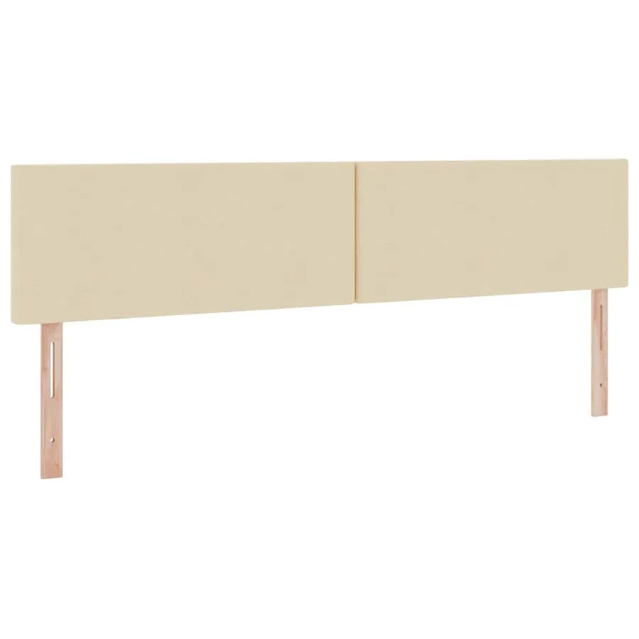 Lit avec rangement et matelas Crème 200 x 200 cm - 9