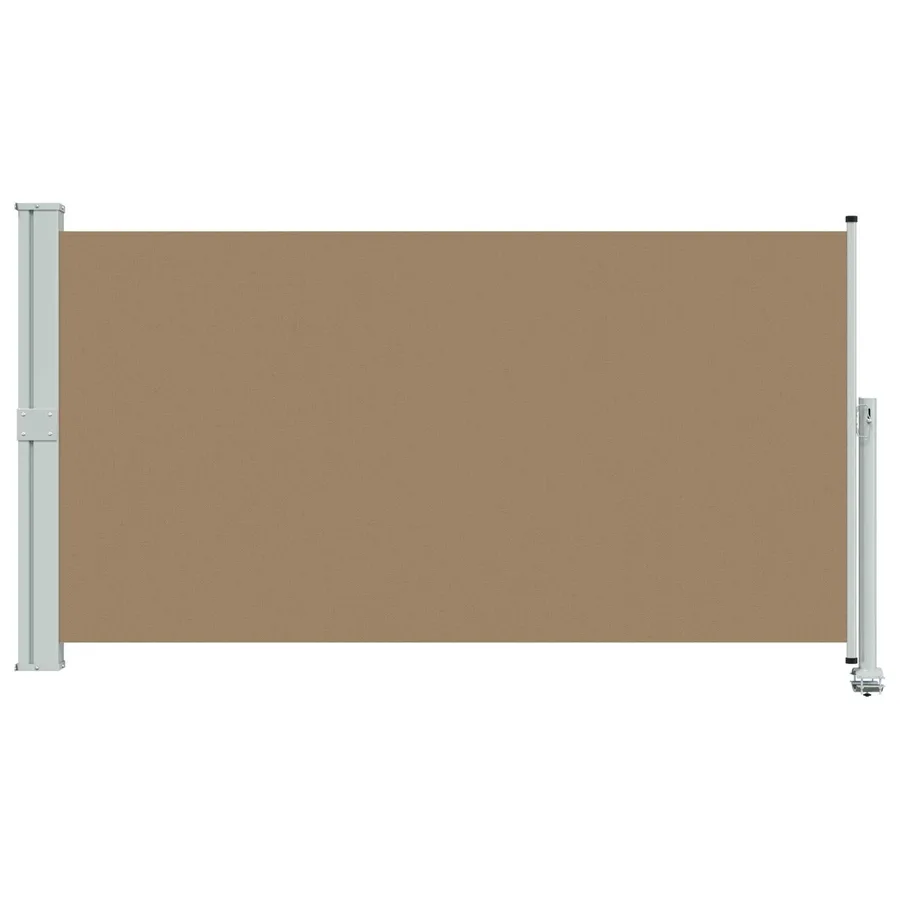 Auvent latéral 160 x 300 cm 100% polyester fer acier - 2