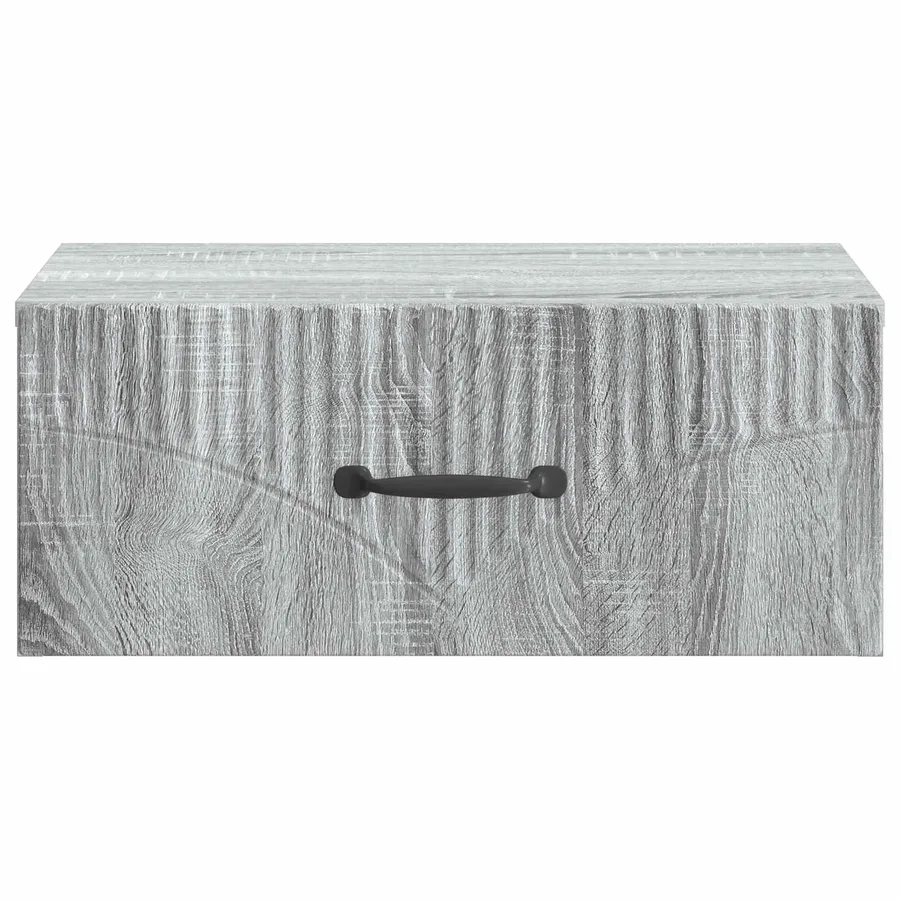 Cabinet de chevet mural Sonoma gris 49 x 34,5 x 20 cm - 5