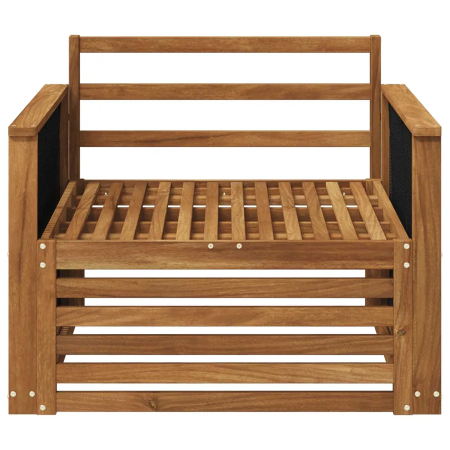 Sofa de milieu extérieur Naturel - 3