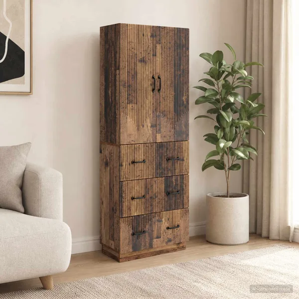 Ensemble de Meubles 2 pcs Bois ancien 66 x 34,5 x 87 cm