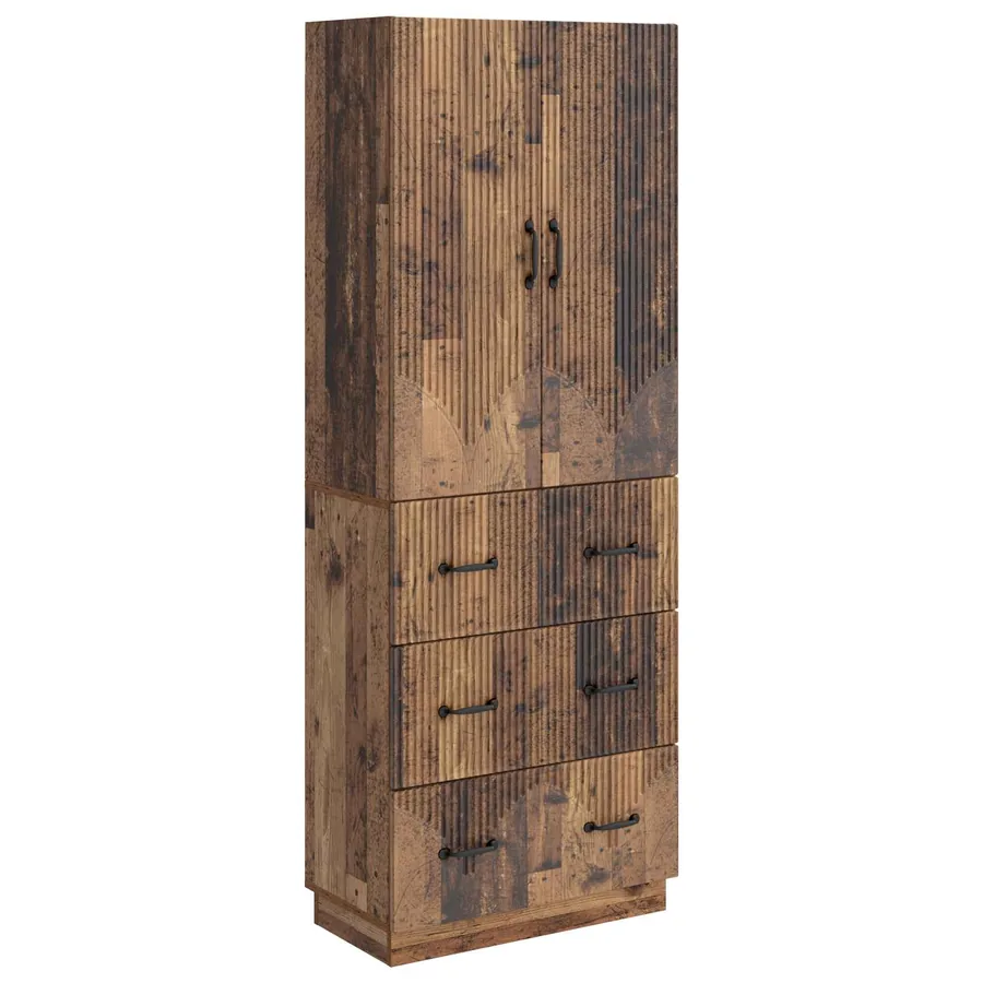 Ensemble de Meubles 2 pcs Bois ancien 66 x 34,5 x 87 cm - 2