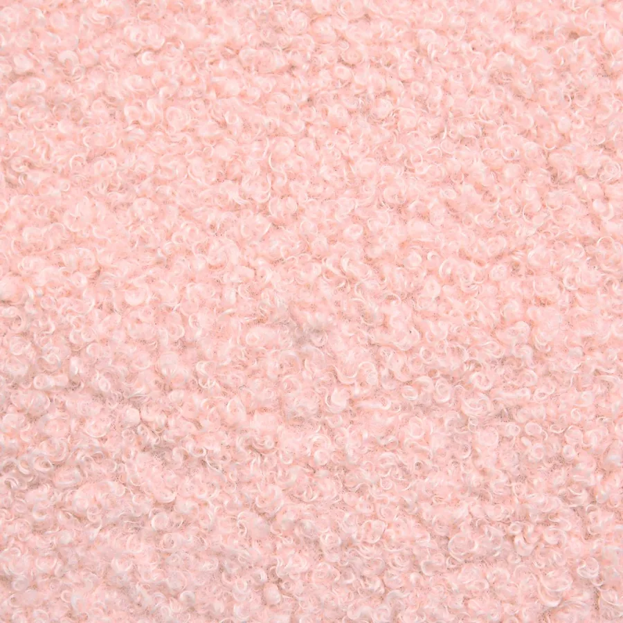 Fauteuil Rose Bouclé - 9