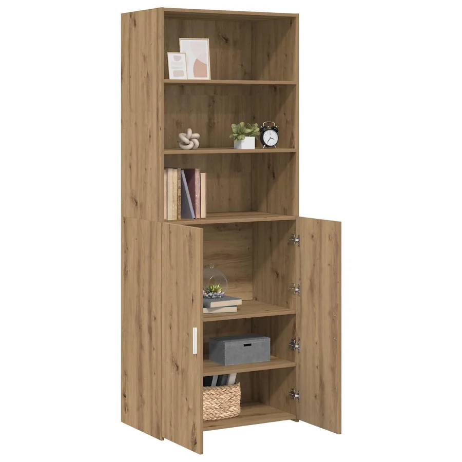 Haut Armoire Chêne artisanal 70 x 42,5 x 185 cm - 2