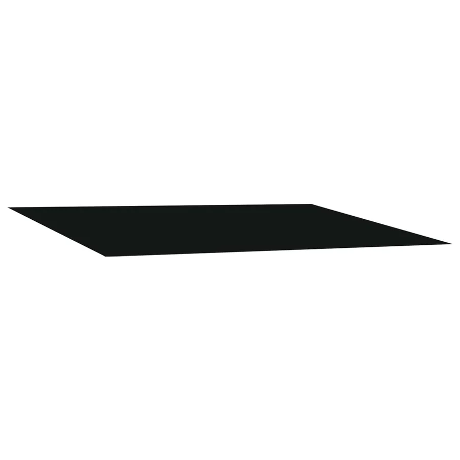 Toile de rechange pour auvent Noir 400 × 300 cm Polyester - 2
