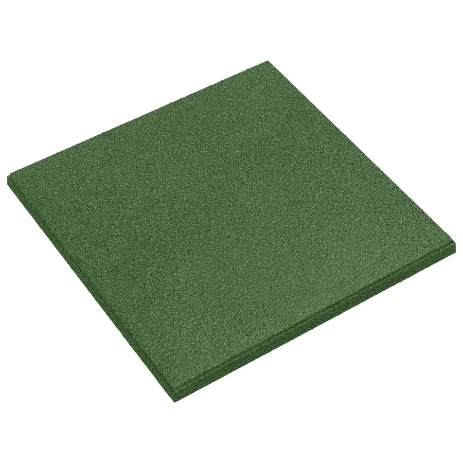 Dalles de Protection Anti-Chute 18 pcs Vert 50 x 50 cm
