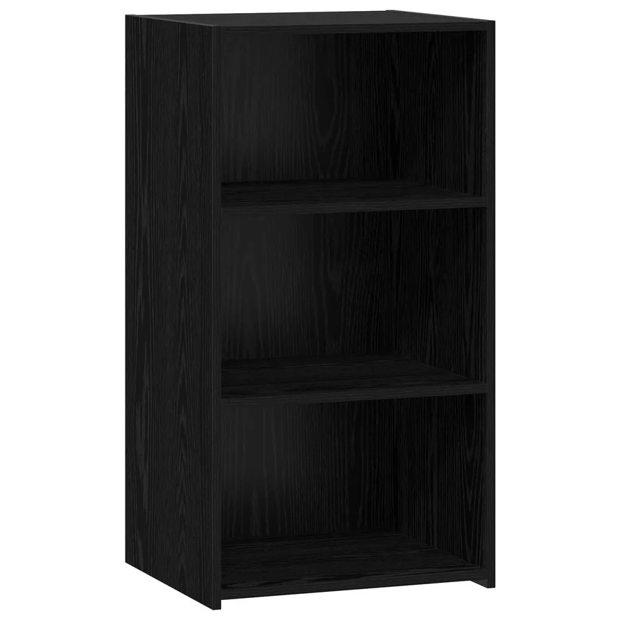 Buffet Chêne noir 50 x 41 x 93 cm Bois d'ingénierie
