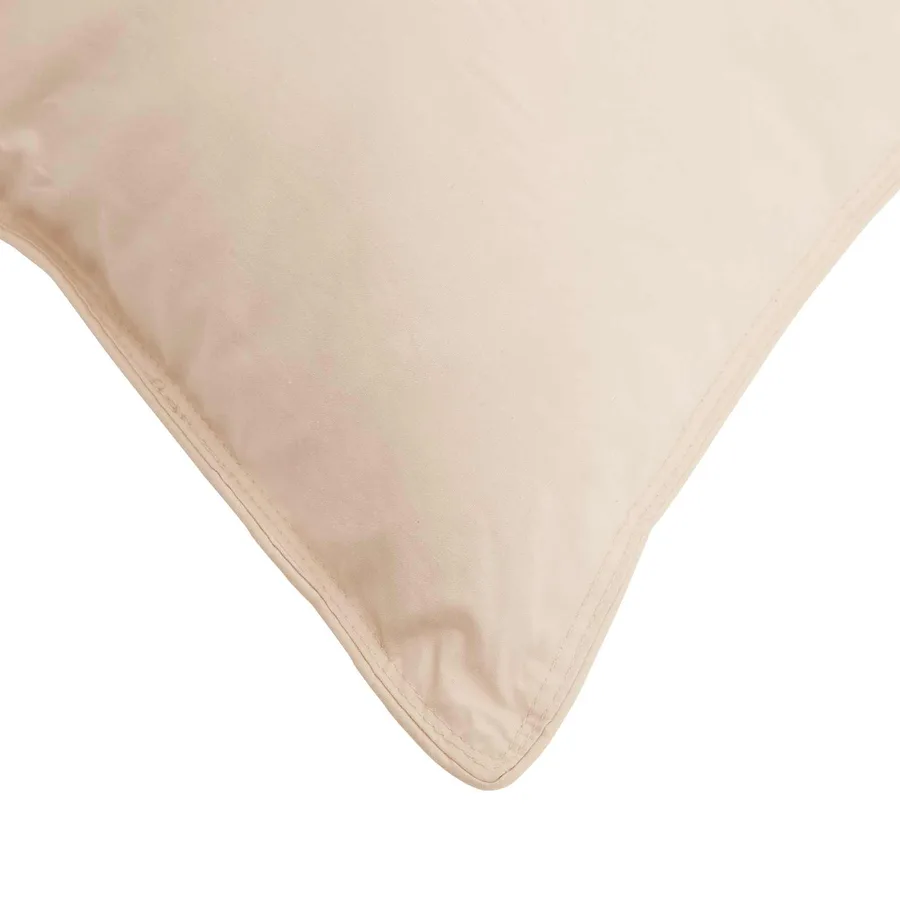 Ensemble de Duvet Beige 137 x 200 cm Coton, Kapok, Polyester - 6