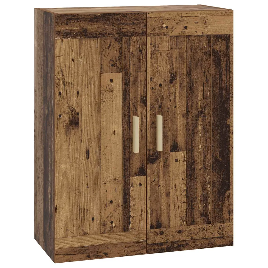 Meuble mural Montage mural Bois ancien 69,5 x 34 x 90 cm