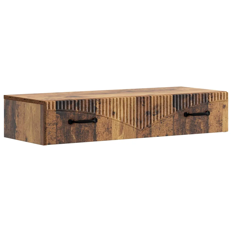 Table d'appoint murale Bois ancien 87,5 x 34,5 x 17 cm - 2