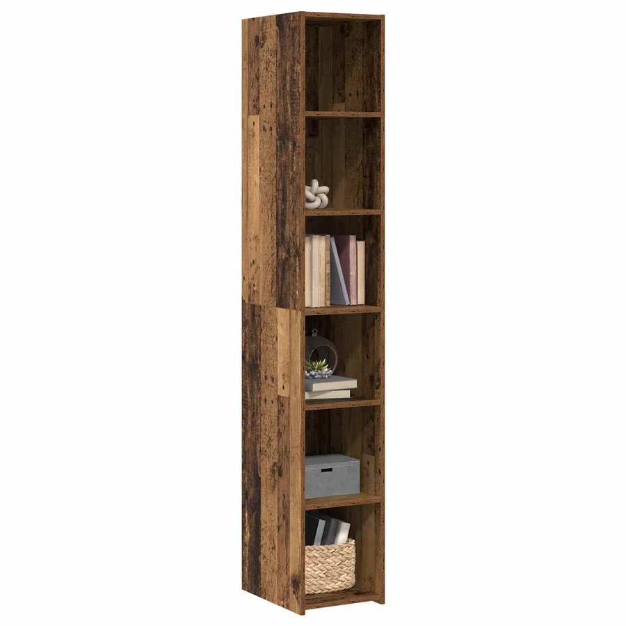 Haut Armoire Bois ancien 30 x 41 x 185 cm Bois d'ingénierie - 2